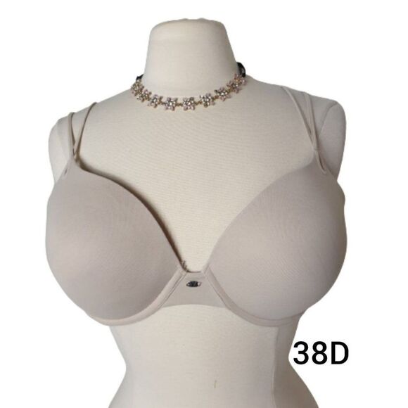 Women's Bra 38D Full Coverage Lightly Lined Molded Cups Comfy Bra 38D - Picture 1 of 8